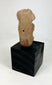 Authentic Classic Veracruz terracotta female figurine mounted on custom display base