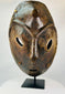 Detail of incised patterns surrounding the eyes of a Sepik River mask