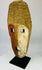 Papua New Guinea dual-colored Sepik River ceremonial mask circa 1900–1940