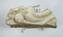 18th-century Sicilian marble altar fragment with scrolling volutes and decorative rosette motif.