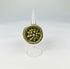 Antique Victorian-era ring featuring a floral rosette design and beaded border.