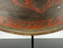 Antique Indian or Persian steel shield with damascened floral motifs and original interior grips