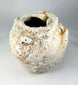 Ancient Song Dynasty storage jar from Southeast Asian shipwreck, terracotta with thick marine deposits and rounded body