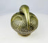 Antique South Indian bronze peacock incense burner for Hindu rituals