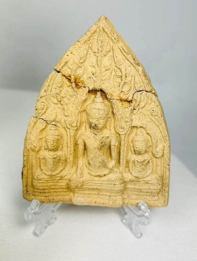 Southeast Asian | Terracotta Buddhist | Votive Plaques | Circa 14th-18th Century