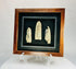 16th–17th century Southeast Asian votive plaques depicting seated Buddha