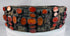 Rare Jewish ceremonial wedding belt from Southern Russia with pierced brass decoration, riveted fittings, and preserved Cornelian gemstones.