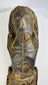 Antique Colonial-era Christian devotional carving with historical deterioration