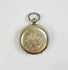 Victorian-era sterling silver sovereign holder with engraved monogram, circa 1880s UK