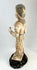 Ancient Chinese Tang Dynasty mingqi figure depicting a female attendant in flowing court robes