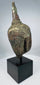 Sukhothai Buddha Shakyamuni head with flame-shaped finial and serene expression