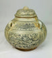 14th–16th century Thai Sawankhalok bowl, Sukhothai-era stoneware with birds, beasts, and floral designs