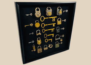The Art of Security | Curated Antique Padlock & Skeleton Key Collection | Circa 19th–Early 20th Century