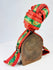 19th century Tibetan gau box with repoussé metalwork and embroidered protective pouch