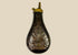 Mid-19th Century American Powder Flask, Embossed Stand of Arms, Civil War Era