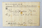 historic mahogany apothecary chest with prescription slips and medicine bottles
