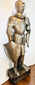 Victorian-era full suit of armor early 19th century with acid-etched metal plates