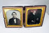 Mid-19th century daguerreotype portraits of a married couple in original presentation case