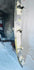 Interior Boeing cargo door panel with circular lightening holes, mechanical hardware and green primer