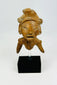 Pre-Columbian shaft tomb terracotta effigy fragment with headdress