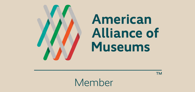 American Alliance of Museums member logo representing Relic & Rarity affiliation with AAM museum standards organization