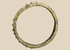 Ancient Roman glass bracelet with applied nodular decoration, Roman Imperial Period, circa 2nd–4th century AD.