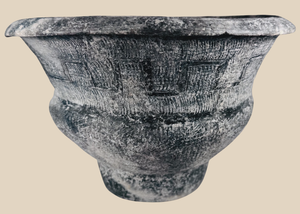 Large Ban Chiang Style Pottery Vessel | with Incised Geometric Decoration | Early 20th Century