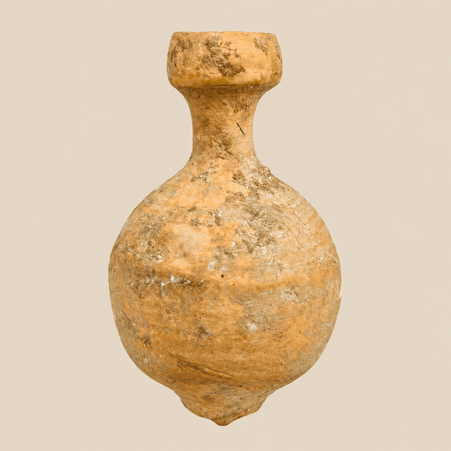 Empire romain | Vase à parfum/huile en terre cuite | Vers le Ier-IIIe siècle ap. J.-C.