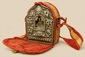 Antique Buddhist Gau Reliquary | Portable Shrine with Gilt Backing | Circa 18th–19th Century