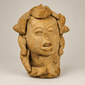 Precolombino | Cabeza de terracota | Artefacto mesoamericano | Circa 1000-1500 d. C.