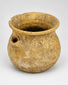 Vase romain impérial en terre cuite à bord évasé | Ier-IVe siècle apr. J.-C.