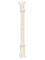 Handwoven Hopi-attributed child’s ceremonial sash made from cream-coloured cotton