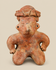 México occidental precolombino | Figura sedente de terracota | Cultura de tumbas de tiro | Circa 300 a. C.-300 d. C.