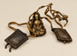 Colgante relicario tibetano antiguo | Gao budista con estuche de viaje de cuero | Circa finales del siglo XIX – principios del siglo XX