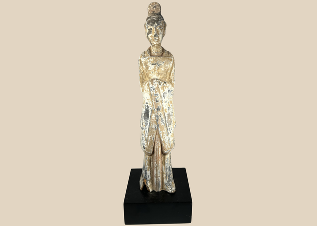 Northern Wei Dynasty Chinese earthenware funerary attendant figure