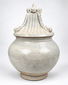 Thai Sawankhalok Glazed Stoneware Covered Jar with Architectural Lid | Circa 15th–16th Century