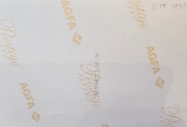 Back of archival photograph showing handwritten date September 1983.