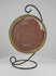 Video showcasing a 17th-century Spanish royal red wax seal, highlighting its detailed enthroned monarch, surrounding Latin inscription, intricate relief, and preserved historical craftsmanship.