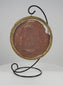Video showcasing a 17th-century Spanish royal red wax seal, highlighting its detailed enthroned monarch, surrounding Latin inscription, intricate relief, and preserved historical craftsmanship.