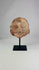 Product video showing an ancient Indian terracotta head from the Shunga period, red clay sculpture dating to the 2nd–1st century BCE