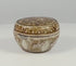 360-degree video showing the decorated exterior, fitted lid, interior, and underside of a medieval Thai Sawankhalok ceramic box