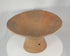 360-degree view of an ancient Pre-Columbian terracotta pedestal vessel featuring geometric painted decoration, a wide flaring ceremonial bowl, and an aged archaeological surface.