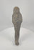 Rotating view of an ancient Egyptian dark stone ushabti with deeply incised hieroglyphic inscriptions, circa 700–600 BCE