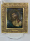Video of early 17th-century Dutch Caravaggesque Ecce Homo painting depicting Christ crowned with thorns in a richly carved gilded Baroque frame.