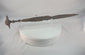 Video showing an ancient Luristan iron short sword from Western Iran, dating to circa 750–650 BCE, with a lion-head disc pommel, ribbed grip, straight double-edged blade, and naturally aged surface oxidation from antiquity.
