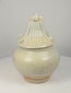 Thai Sawankhalok Glazed Stoneware Covered Jar with Architectural Lid | Circa 15th–16th Century