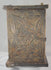 Video presenting the carved floral decoration, iron hardware, interior, and construction of an antique South Asian wooden chest