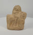 Rotating 360-degree view of an ancient Egyptian terracotta horse and rider figurine from the Roman Period, circa 1st–3rd century CE, featuring sculpted details, a weathered surface, and earthy tones.