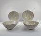 Video showcasing four Song dynasty celadon bowls from Fujian, China, circa the 12th century, highlighting their pale green glaze, incised floral decoration, and rounded forms.