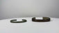 Ancient bronze and iron bracelet pair dating to the 1st–3rd century AD, shown from multiple angles in a Relic & Rarity artifact video.